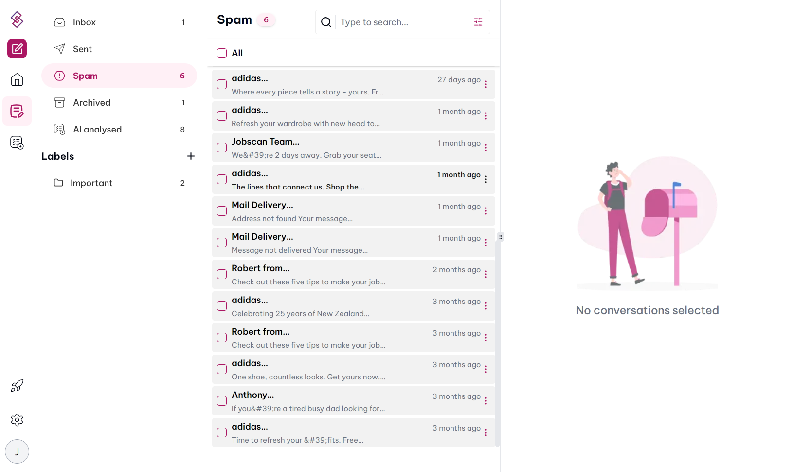 Smart Inbox: An AI powered email client